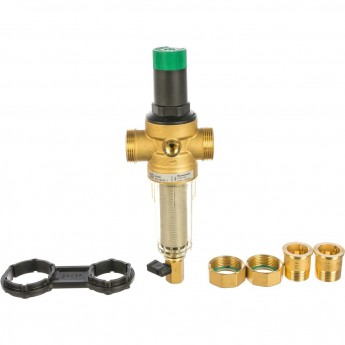 Фильтр миниплюс с редуктором HONEYWELL FK06-1/2"AAM на горячую воду 100 мкм