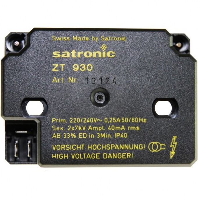 Трансформатор розжига Satronic ZT 930 HONEYWELL HL-0816